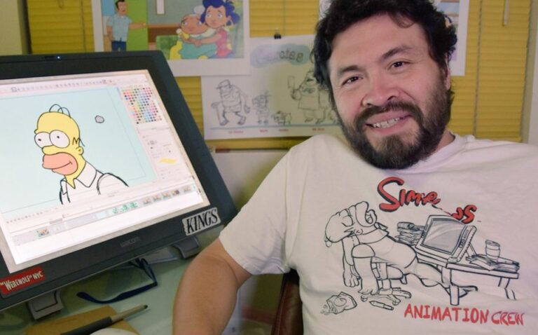 Murió Edwin Aguilar, el artista salvadoreño que dibujó a ‘Los Simpson’