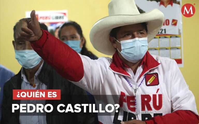 Pedro Castillo, el líder magisterial izquierdista que busca la presidencia de Perú