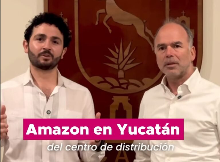Milo Barrera anuncio la ampliación del centro de distribución de Amazon México en Mérida