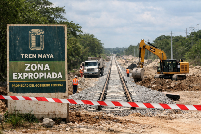 Expropian tierras ejidales en Yucatán, Campeche y Quintana Roo para los tramos 2, 3 y 6 del proyecto ferroviario