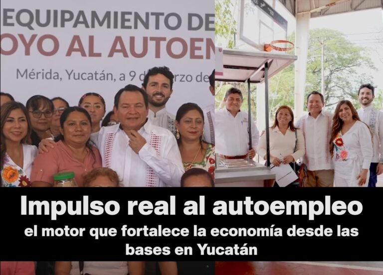 Impulso real al autoempleo: el motor que fortalece la economía desde las bases en Yucatán