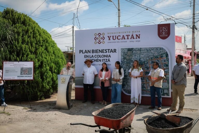 Renacimiento Maya impulsa obra pública en colonias y comisarías de Mérida