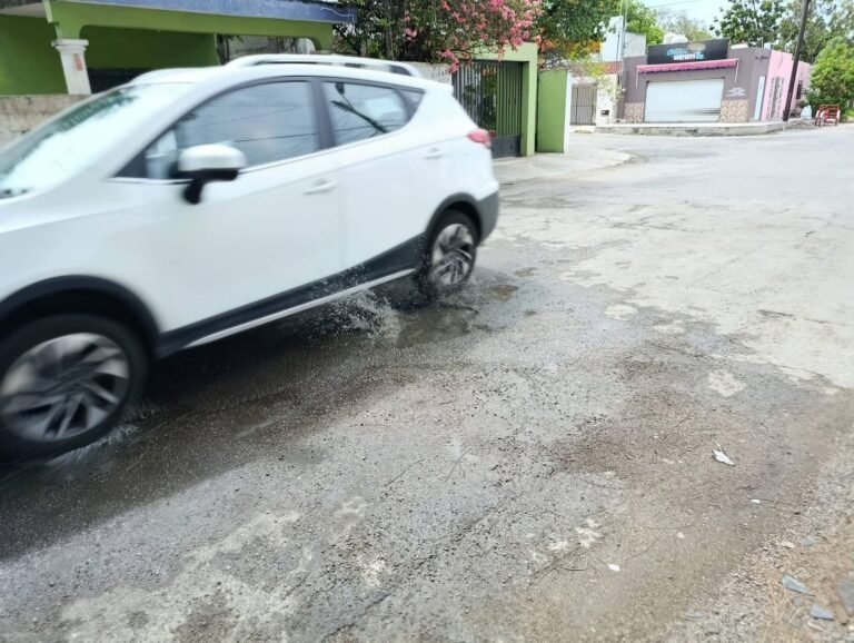 Vecinos de Chuminópolis denuncian fuga constante de agua por tubería dañada