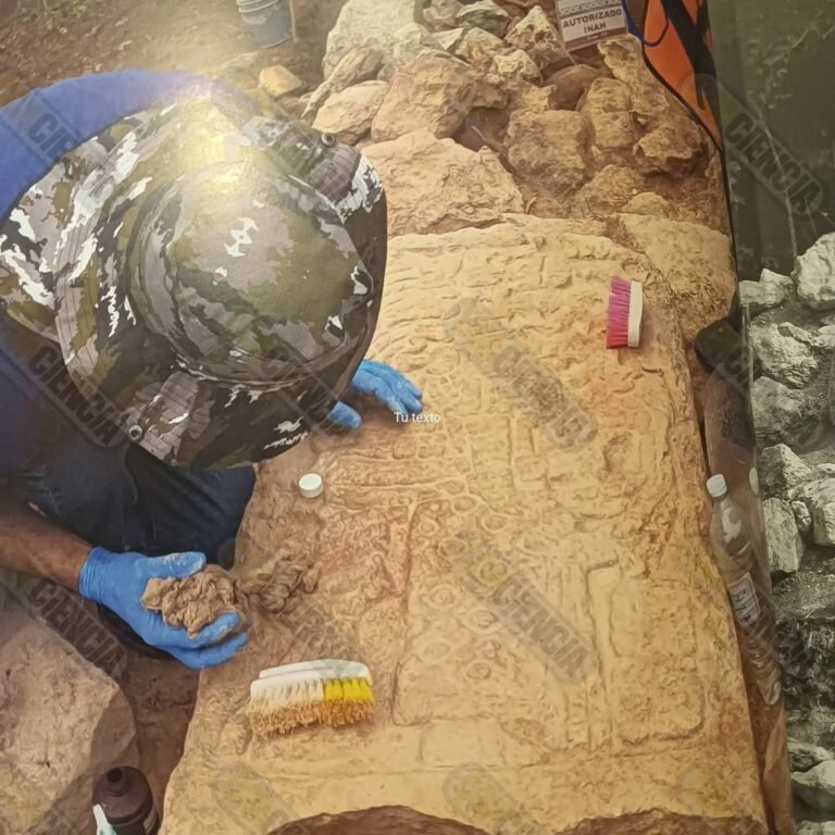 La Estela 18 de Uxmal llegará al Paseo de Montejo; anuncian exhibición de una de las piezas mayas más importantes halladas en Yucatán