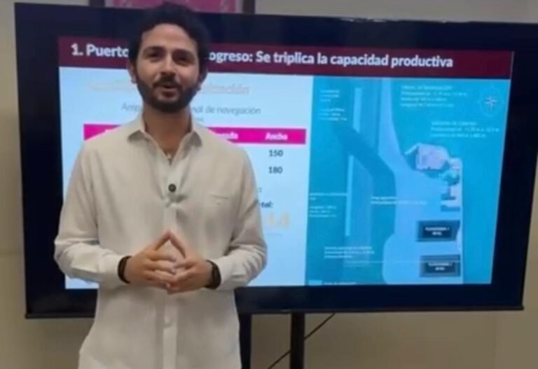 Milo Barrera destaca  ampliación del Puerto de Altura de Progreso como un proyecto histórico para Yucatán