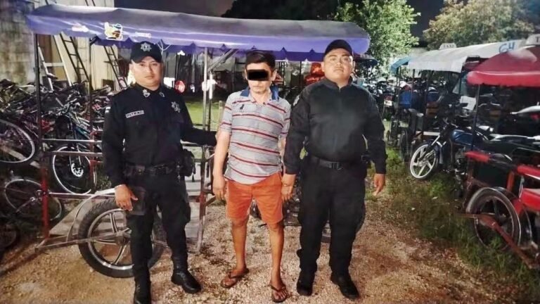 Recuperan mototaxi robado en el Centro de Umán y detienen a presunto responsable