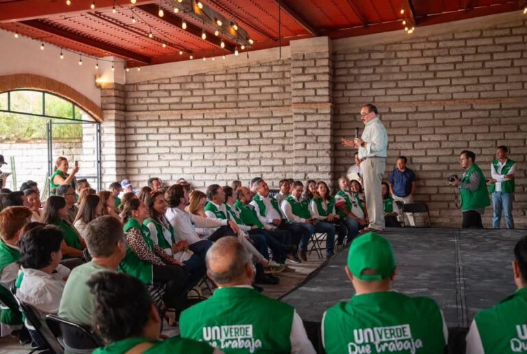 Ramírez Marín destaca impulso a servicios médicos accesibles y liderazgo cercano en el Partido Verde