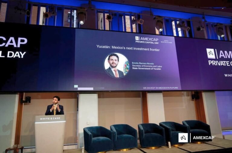 Yucatán busca más inversiones y empleos; Milo Barrera destaca oportunidades del estado ante capital privado