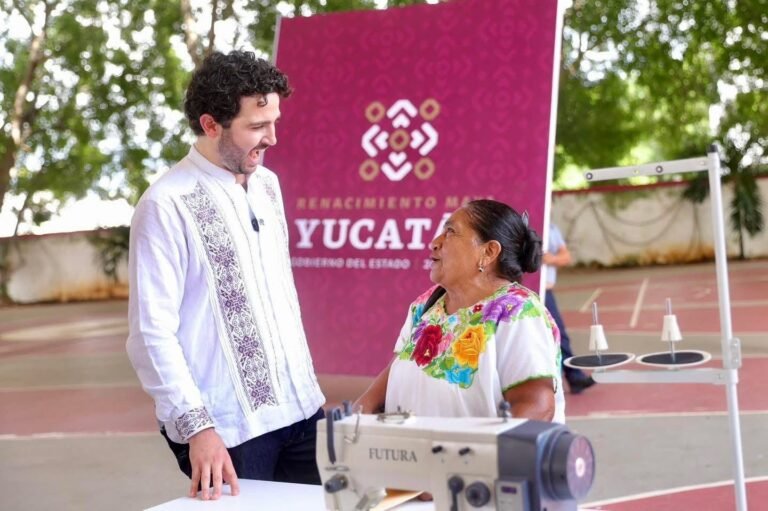 Milo Barrera destaca apoyo al autoempleo para impulsar la economía familiar en Yucatán